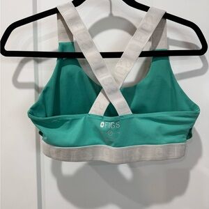 FIGS Surgical Green Performance Underscrub Sport Bra